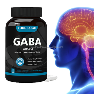 Аусресон натуральный Габа 5-htp сон теанин витаминный чай и Триптофан 500 мг, добавка для мозга, Органическая капсула Габа - Product Image 1