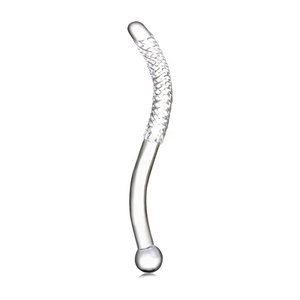 Varita Yoni de Cristal Grande de 26 cm, Hecha a Mano, Natural, para Masaje Vaginal, Anal y del Punto G Femenino - Product Image 1