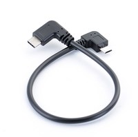 Muestra gratis Envío rápido Abajo Up Cable de carga USB en ángulo USB 3,1 Tipo C Cable de teléfono de datos