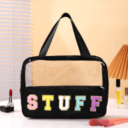 Bolsas de <span class=keywords><strong>maquillaje</strong></span> de viaje de PVC, accesorios de viaje, bolsa de aperitivos impermeable, neceser <span class=keywords><strong>transparente</strong></span> para mujer, bolsa de <span class=keywords><strong>maquillaje</strong></span>, maletas - Product Image 6