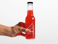 Bouteilles en verre transparentes vides 200/250/330/500ml avec bouchon couronne et sérigraphie pour vin, spiritueux, whisky, vodka, soda, jus et autres boissons