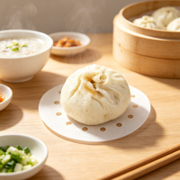 Papier de cuisson pour dim sum de qualité supérieure, de qualité alimentaire, double face, enduit de silicone, imperméable, pour sandwichs et pains, prix compétitif