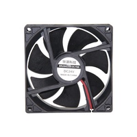 Ventilateurs CC à flux axial 92x92x25MM 12V 9225 24V Ventilateur de refroidissement CC axial Ventilateur de boîtier silencieux 9025