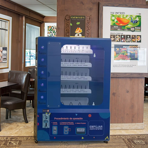 Máquina expendedora pequeña montada en la pared para cigarrillos y condones Dispensador compacto para uso público y comercial - Product Image 4