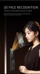 Vây Đen tuya ứng dụng thông minh 400*72*45 mét Wifi Video intercom & USB 5V thông minh khóa cửa với 3D Nhận dạng khuôn mặt thẻ nhớ 5V máy ảnh - Product Image 3