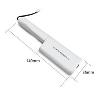 JINTION 3.6V 4000mAh NiMH Baterai Pengganti Lampu Darurat untuk Mackwell B913 9006085 2 Plus 1
