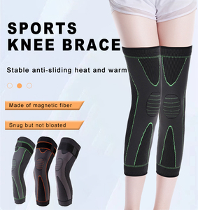 Les dernières orthèses de haute qualité sont vendues à chaud Genouillères de sport de type long avec un <span class=keywords><strong>exercice</strong></span> à haute élasticité pour apaiser - Product Image 2