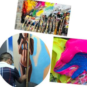 Pinturas al óleo pintadas a mano sobre lienzo, pintura personalizada, retrato personalizado, pintura al óleo de fotos, artes de pared para decoración para sala de estar - Product Image 1