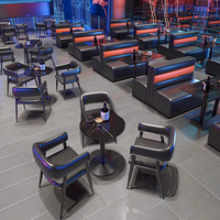 Mobilier Commercial pour Bars et Restaurants : Ensembles de Tables, Canapés et Chaises en Métal pour Bars, Boîtes de Nuit, KTV, Salons et Salles à Manger