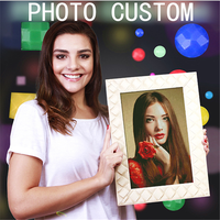 Peinture Diamant 5D Personnalisée DIY Photo Écologique – Image Privée, Animal de Compagnie, Bébé, Mariage – Cadeau Personnalisé, Murale Décorative pour la Maison