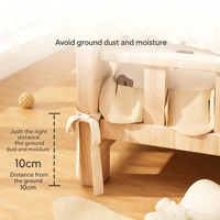 Lit pour chat en bois massif, maison pour chat, universel quatre saisons, petit/moyen, canapé-lit pour animaux de compagnie Teddy Bear, amovible et lavable