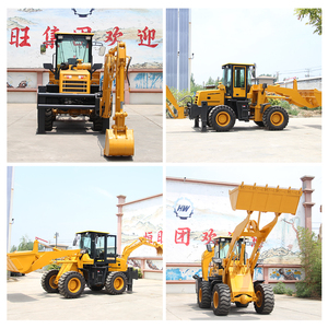 Harga Diskon Pabrik Backhoe Excavator <span class=keywords><strong>Loader</strong></span> Roda Eropa dan Amerika Diesel Front End <span class=keywords><strong>Loader</strong></span> Laris Dijual - Product Image 5