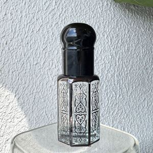 Custom Luxury Empty Essential Oil Attar <b>Bottles</b> <b>Boxes</b> Set Magnetic Packaging Arabic Glass Roll on Screen Printing - Product Image 3