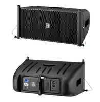 Ligne rangée actionnée par représentation d'étape W-102B 10 ''émission en direct d'étape portative du matériel de sonorisation 350W RMS 1400W PEAK