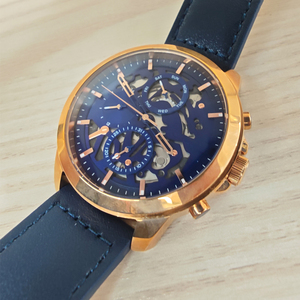 Reloj Inteligente de Alta Calidad para Hombre, Correa de Cuero y Acero Inoxidable, Movimiento de Cuarzo, Esfera de 44 mm, Estilo <span class=keywords><strong>Tommy</strong></span> <span class=keywords><strong>Hilfiger</strong></span>, Venta al Por Mayor de Fábrica - Product Image 2