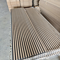 Panneaux acoustiques en bois Akupanels de qualité supérieure, prix d'usine, placage bois, lattes en bois pour murs, studio d'enregistrement
