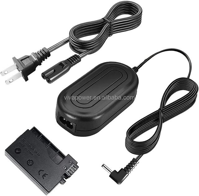 AC Power Adapter Kit ACK E8 DR-E8 DC Coupler LP-E8 Dummy Battery for Canon T3i EOS Rebel T5i T4iT2i Kiss X6