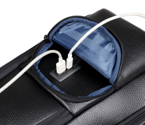Hot Sell Wholesale Genuine Leather Large Capacity Multifunction AntiTheft USB Charging <strong>Backpack</strong> for Business Travel <strong>Laptop</strong> - Product Image 5