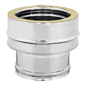 Connettore per Caldaia in Acciaio Inox 200 F X 250 M da Doppia a Parete Singola - Componenti per Caldaia Mono di Alta Qualità - Product Image 1