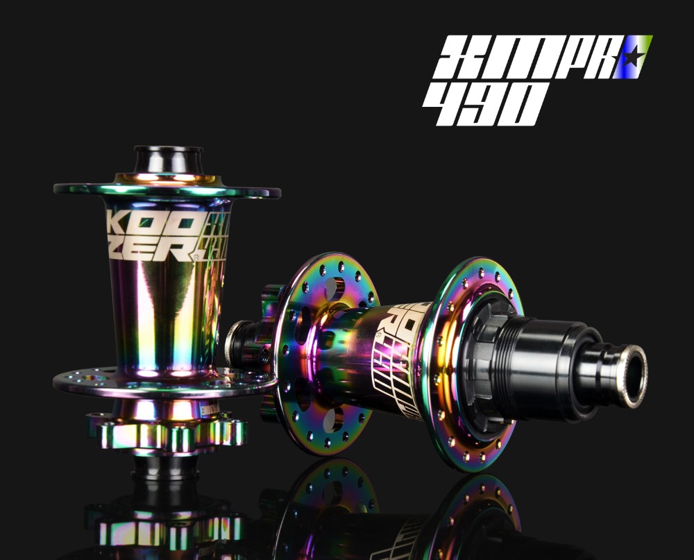 Koozer XM490 Pro MTB Hubs - 32H, Disc Brake, Aluminum Alloy, Quick