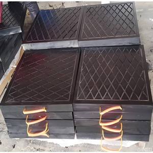 Plaques de stabilisation robustes en UHMWPE résistantes à l'huile et au feu pour grue, épaisseur et dimensions personnalisables, marque SUJIE - Product Image 1