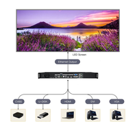 Pantalla LED a Todo Color para Interiores P3.91 de 500*1000 mm, Video Wall con Animación para Conciertos y Eventos en Centros Comerciales