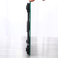 Báscula Inteligente para Medir Grasa Corporal Personal de 180 kg con Pantalla LED Grande, Personalizable OEM, Sensor de 4 Precisiones, 50 g