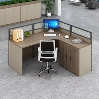 Scrivania Direzionale Moderna di Lusso Estensibile in Legno per Dirigenti/CEO, Alta Qualità per Uso Commerciale, Design a Pannelli, Garanzia di 3 Anni ML