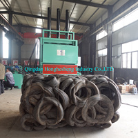 Presse à balles verticale 300T pour pneus, machine à presser hydraulique pour cartons/pneus usagés/pneus de rebut
