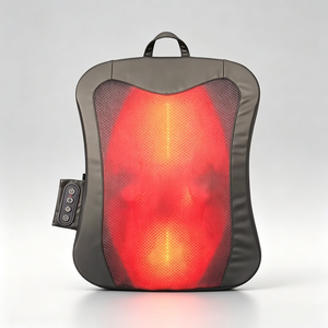 Cuscino Massaggiante Shiatsu per Schiena con Calore, Cuscino Schienale Massaggiante a 4 Nodi con Movimento Su e Giù, Massaggiatore Portatile per Sedile Auto, Produzione di Fabbrica - Product Image 4