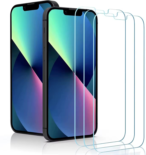 Laudtec Premium Protektoren Film HD Klarglas 2.5D 9H Displays Glass for iPhone 16 17 Pro Max 13 12 11 Pro 16 Plus XS