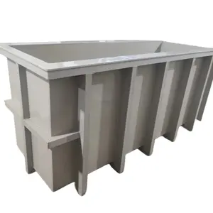 PP Electroplating Tank for Zinc Plating/Nickel/Chrome Plating