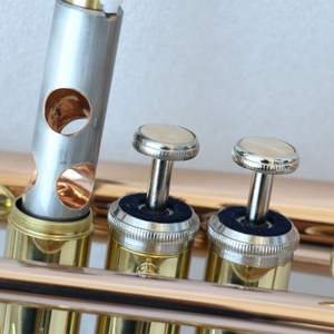 <span class=keywords><strong>Cornet</strong></span> de haute qualité en stock, instrument en cuivre phosphoreux avec étui - Product Image 5