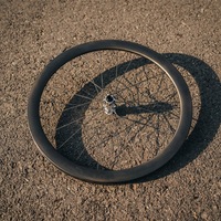 Jeu de roues en carbone super léger 700C, roulements en céramique, profondeur 50 mm, frein à disque, aérodynamique, rayons Sapim CX-Ray, 1350 g, pour vélos de route