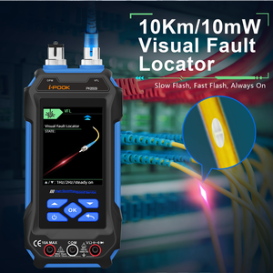 Handheld-Multifunktions-Kabel verfolgungs werkzeuge RJ45, RJ11-Kabeltester mit PoE/VFL/OPM-Funktion i-POOK PK8506 - Product Image 6