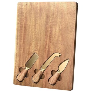 <span class=keywords><strong>Planche</strong></span> <span class=keywords><strong>à</strong></span> découper en bois d'acacia de style nouveau avec ensembles de couteaux <span class=keywords><strong>à</strong></span> fromage en or <span class=keywords><strong>planche</strong></span> de service au fromage <span class=keywords><strong>à</strong></span> <span class=keywords><strong>pain</strong></span> - Product Image 1
