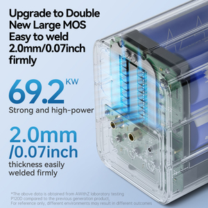 Awithz P90C P120D nouvelle Machine à souder portable LED réglable condensateur <span class=keywords><strong>Farrah</strong></span> industriel stockage d'énergie soudeuse par points - Product Image 4