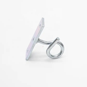 Haute qualité FTTH C Type en acier galvanisé crochet câble de chute pince de fil extérieur fibre optique câble accessoires d'alimentation - Product Image 2