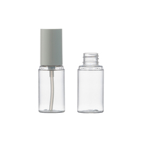 Flacon vide en PET de 30 ml (1 oz) avec pompe pulvérisatrice pour cosmétiques, shampoing, OEM