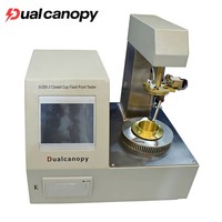 Aparato eléctrico de punto de ininflamabilidad Dualcanopy Pensky-Martens con diagrama, probador de punto de ininflamabilidad en recipiente cerrado Cleveland Abel para aceite