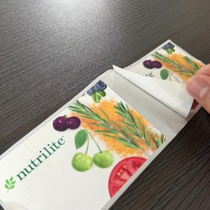 Etiquetas Adhesivas Impermeables Premium para Alimentos Saludables, Pegatinas Personalizadas con Marca para Botellas de Snacks Orgánicos con Impresión Personalizada - Product Image 1