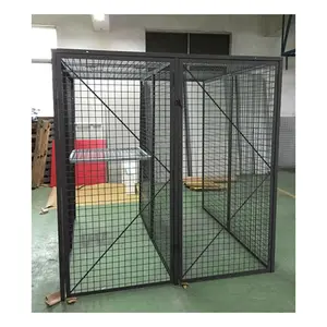 Weld struktur/open stahl draht mesh locker/käfig installieren auf die boden