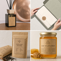 Autocollants adhésifs en kraft personnalisés de qualité supérieure, écologiques, pour bouteilles cosmétiques, parfums, impression de logo en feuille d'or pour la vente au détail alimentaire
