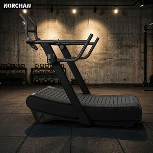 <span class=keywords><strong>Tapis</strong></span> <span class=keywords><strong>roulant</strong></span> incurvé auto-alimenté sans moteur avec écran LCD, usage intensif, pour entraînement Hyrox, usage commercial, salle de sport - Product Image 6