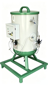 Jet d'eau abrasif CNC avec zone de coupe de 4'x8', pompe 50HP, alimentateur d'abrasifs pour la découpe de métal, pierre, plastique, marbre, caoutchouc et verre - Product Image 6