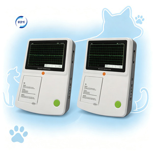 Électrocardiographe vétérinaire numérique portable à 3 canaux pour animaux de compagnie (chiens, chats) - Product Image 1