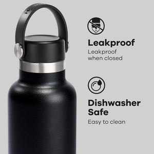 Bouteille isotherme en acier inoxydable <span class=keywords><strong>avec</strong></span> logo personnalisé, 18oz, 21oz, 24oz, <span class=keywords><strong>avec</strong></span> <span class=keywords><strong>bouchon</strong></span> à <span class=keywords><strong>paille</strong></span> flexible - Product Image 3