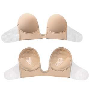 Soutien-gorge push-up en silicone sans couture en forme de <span class=keywords><strong>U</strong></span> pour femme <span class=keywords><strong>Mei</strong></span> Xiao Ti, sans dos, sans armatures, sans bretelles, invisible, sous-vêtements, accessoire intime - Product Image 3