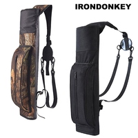 IRONDONKEY tactique arc sac résistant à l'usure flèche sac stockage équipement compétitif arc à poulies et intermédiaire tir à l'arc sac à dos