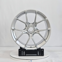 Jantes en alliage d'aluminium forgé SRX - Design concave, PCD/ET personnalisables, moyeu avant/arrière à blocage central, 20-22 pouces, remplacement/réparation